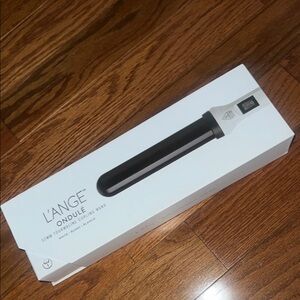 L'Ange Ondulé Curling Wand - Sleek Black and White